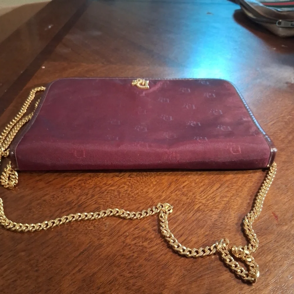 Dior Elegant Burgundy Designer Chain Bag - Picture 6 of 15